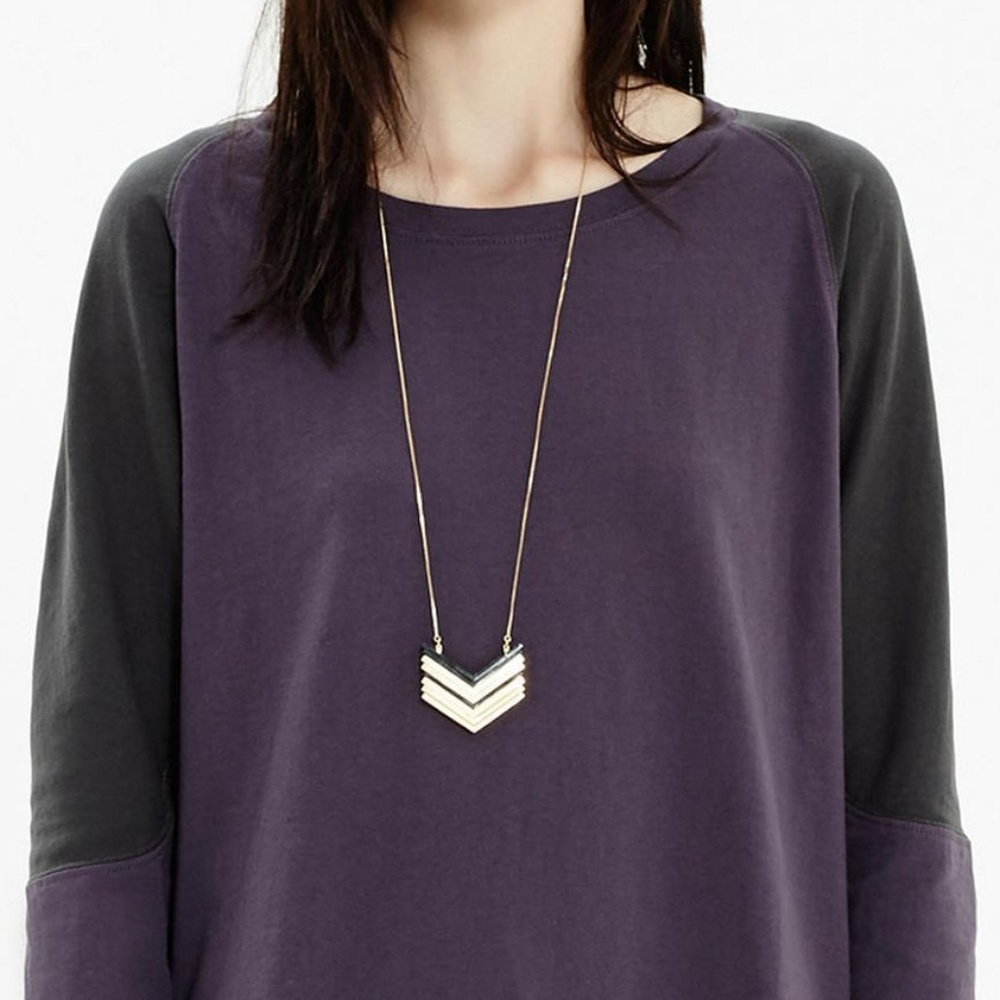 NWOT Madewell baseball style tee